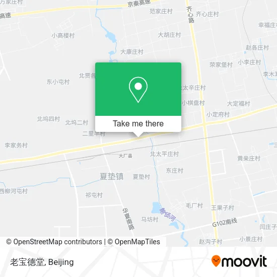老宝德堂 map