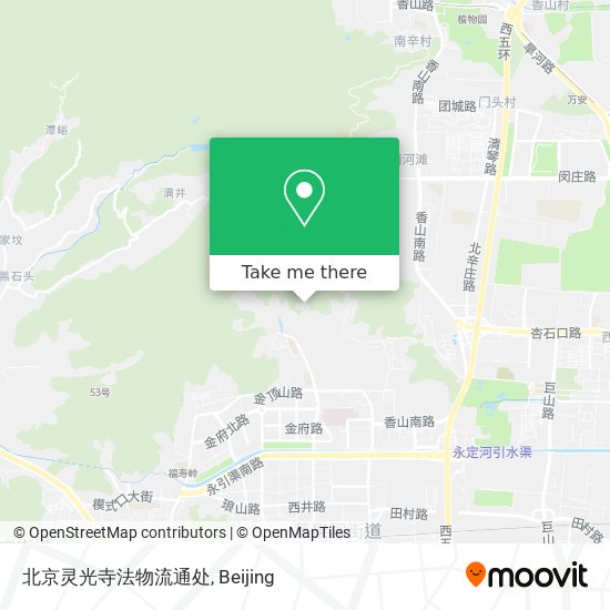 北京灵光寺法物流通处 map