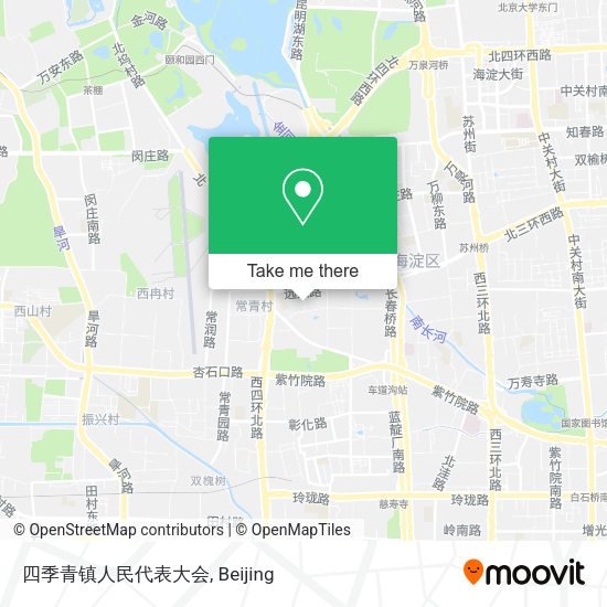四季青镇人民代表大会 map