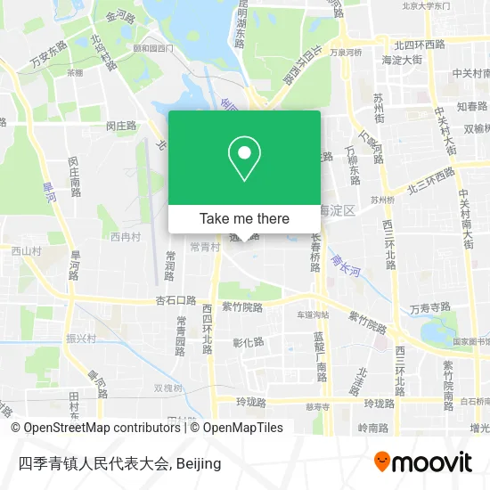 四季青镇人民代表大会 map