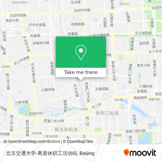 北京交通大学-离退休职工活动站 map
