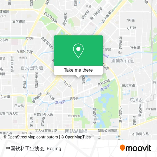 中国饮料工业协会 map