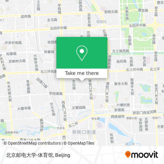北京邮电大学-体育馆 map