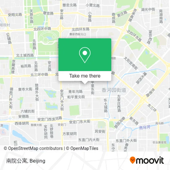 南院公寓 map