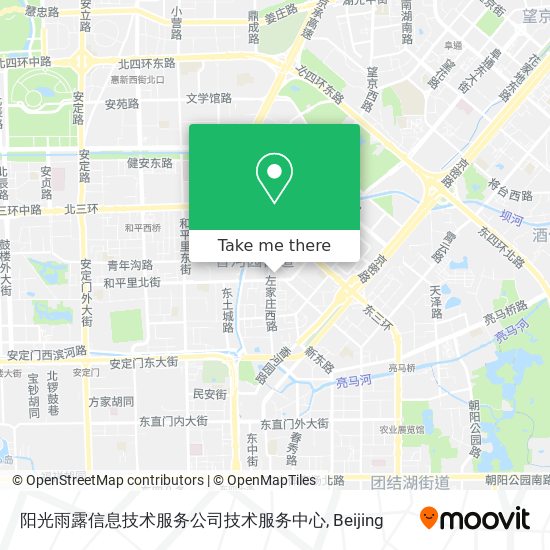 阳光雨露信息技术服务公司技术服务中心 map
