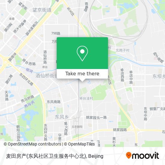 麦田房产(东风社区卫生服务中心北) map