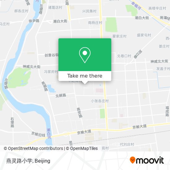 燕灵路小学 map