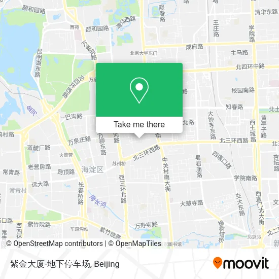 紫金大厦-地下停车场 map