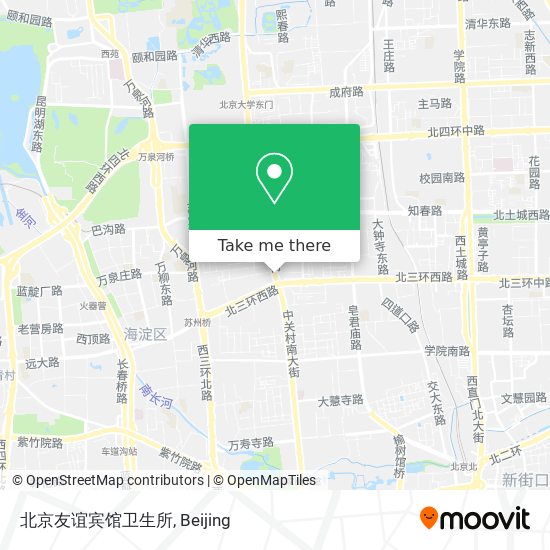 北京友谊宾馆卫生所 map
