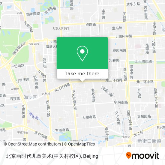 北京画时代儿童美术(中关村校区) map