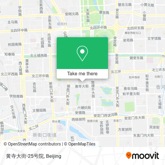 黄寺大街-25号院 map