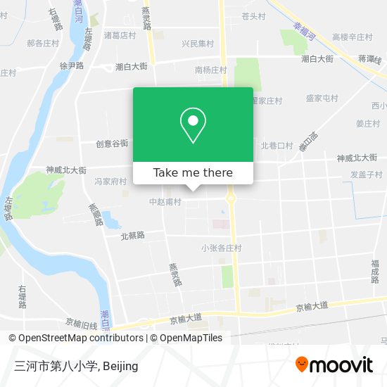 三河市第八小学 map