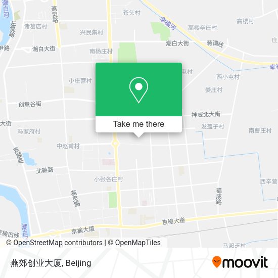 燕郊创业大厦 map