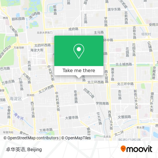 卓华英语 map