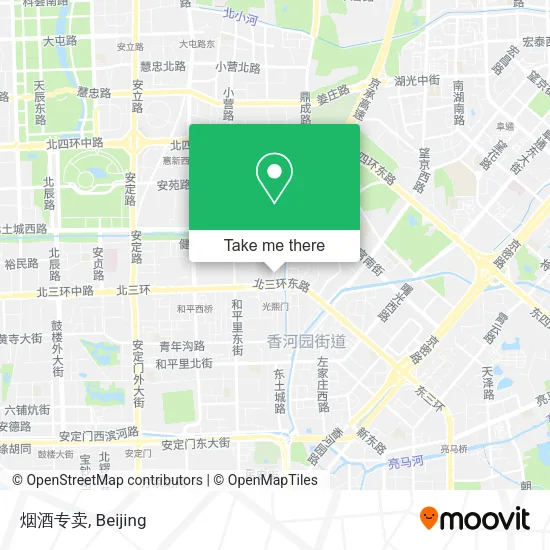 烟酒专卖 map