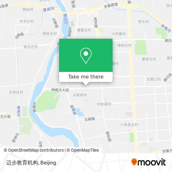 迈步教育机构 map