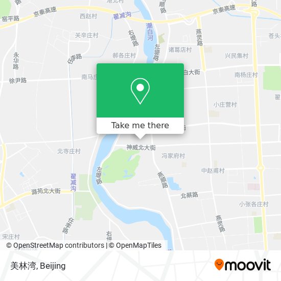 美林湾 map