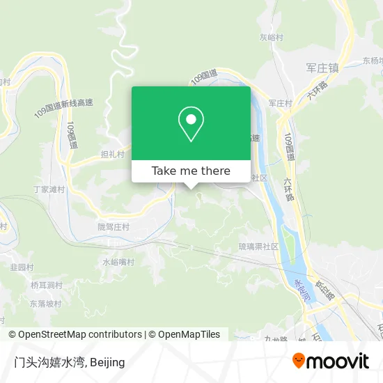 门头沟嬉水湾 map