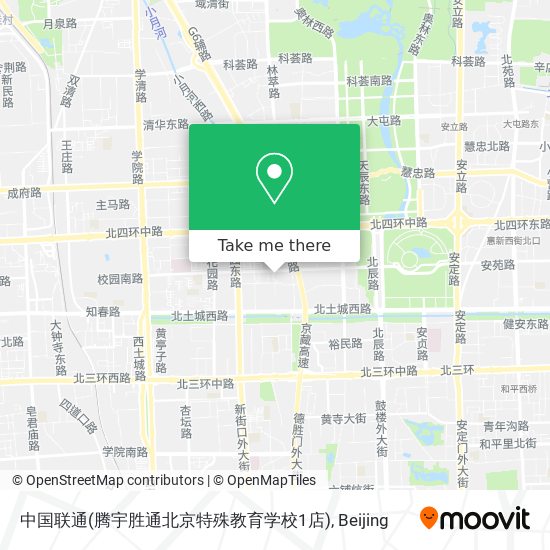 中国联通(腾宇胜通北京特殊教育学校1店) map