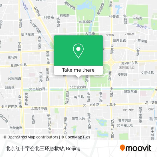 北京红十字会北三环急救站 map