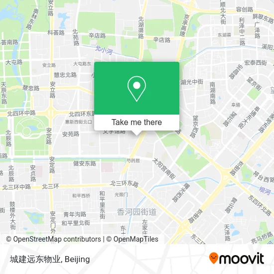 城建远东物业 map