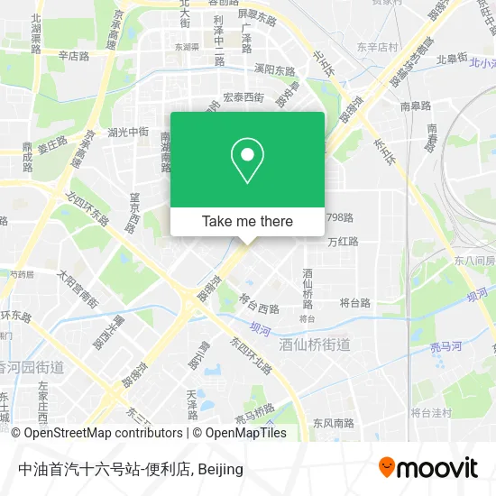 中油首汽十六号站-便利店 map