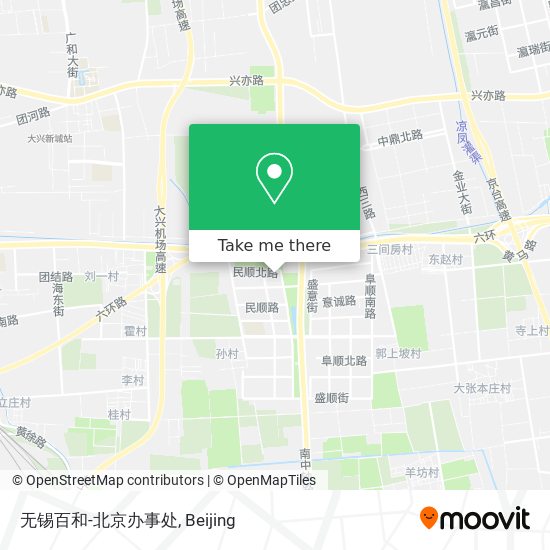 无锡百和-北京办事处 map