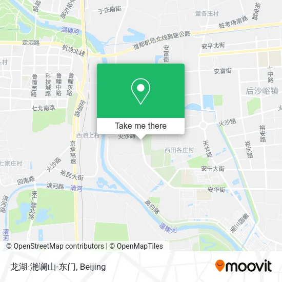 龙湖·滟谰山-东门 map