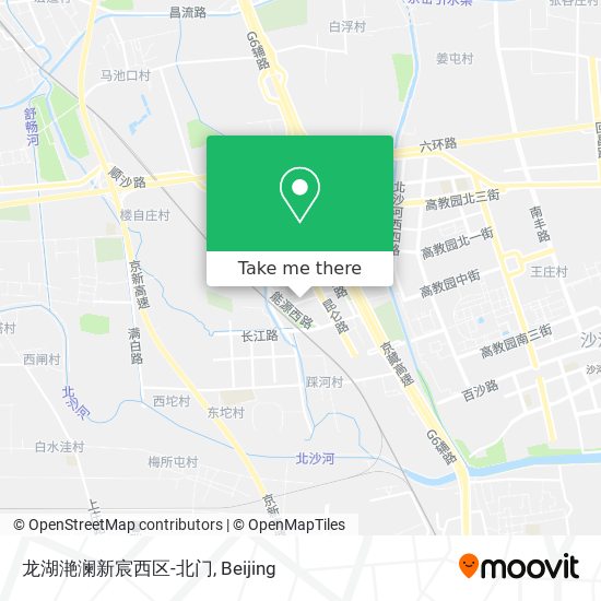 龙湖滟澜新宸西区-北门 map