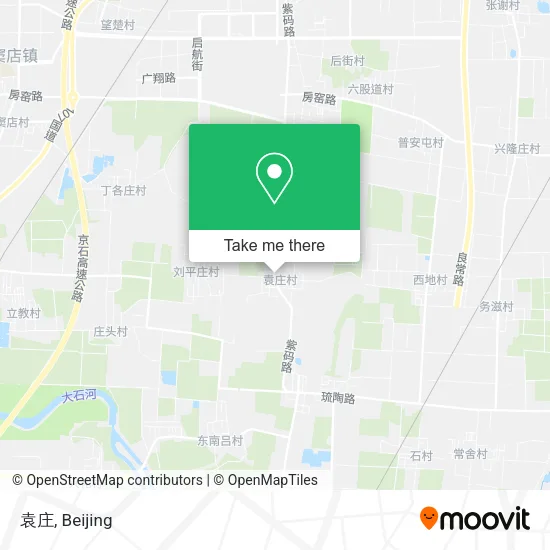 袁庄 map