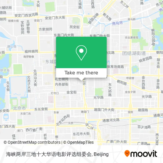 海峡两岸三地十大华语电影评选组委会 map
