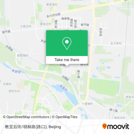 教堂后街/胡林路(路口) map