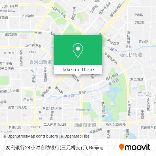 友利银行24小时自助银行(三元桥支行) map