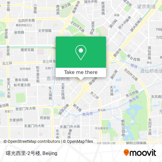 曙光西里-2号楼 map
