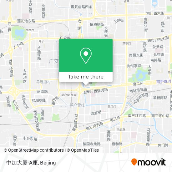 中加大厦-A座 map