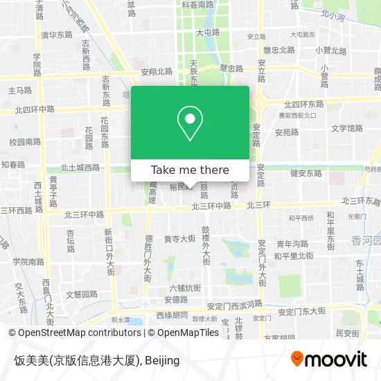 饭美美(京版信息港大厦) map