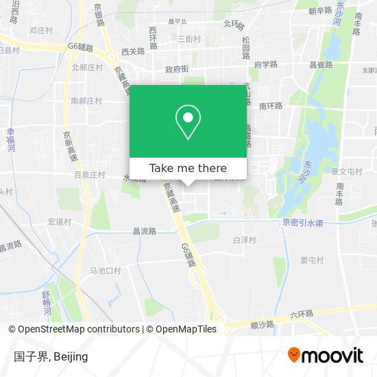 国子界 map