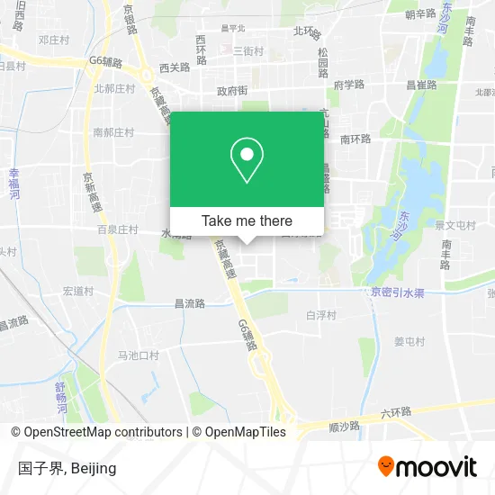 国子界 map