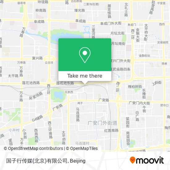 国子行传媒(北京)有限公司 map