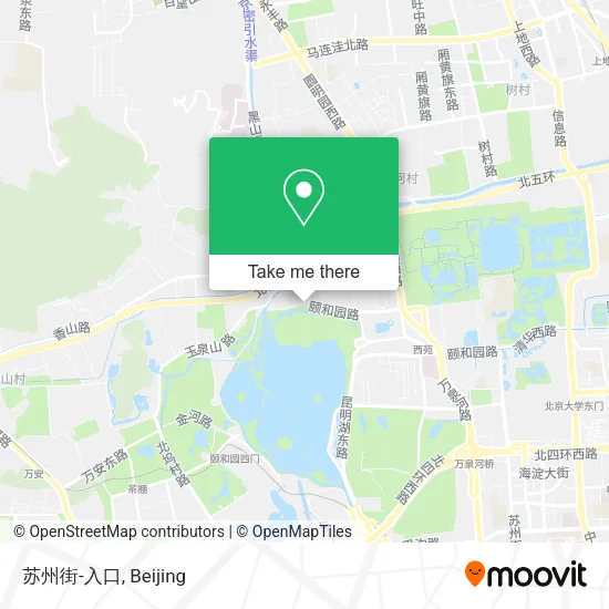 苏州街-入口 map
