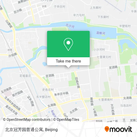 北京冠芳园普通公寓 map