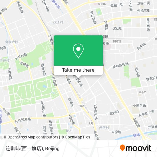 连咖啡(西二旗店) map