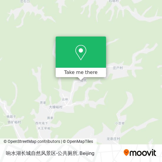 响水湖长城自然风景区-公共厕所 map