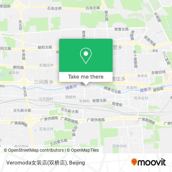 Veromoda女装店(双桥店) map