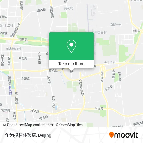 华为授权体验店 map