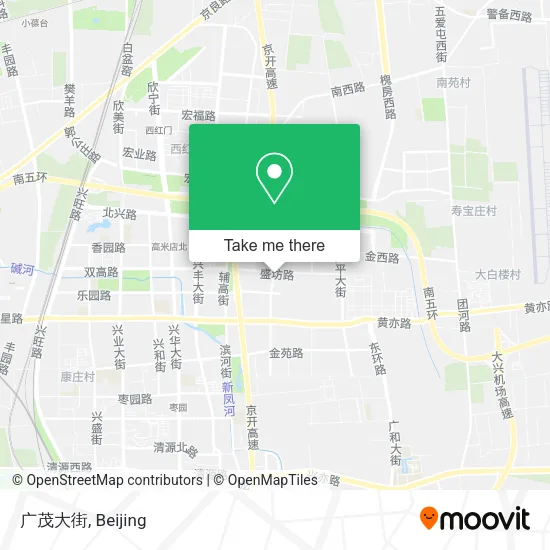 广茂大街 map