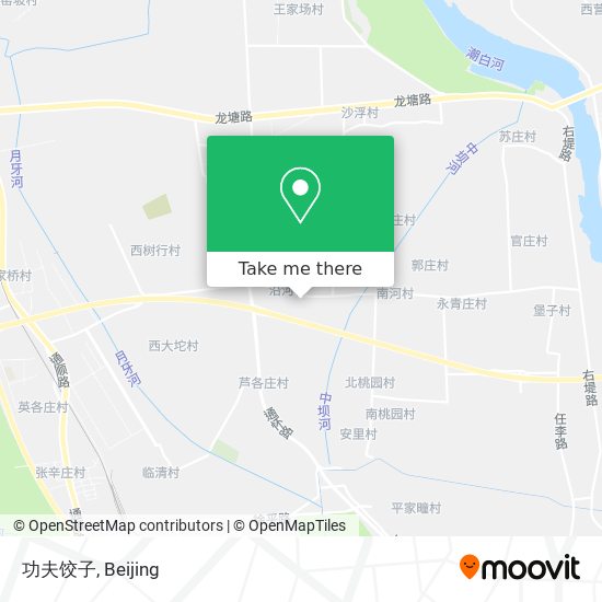 功夫饺子 map