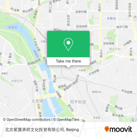 北京紫翼承祥文化投资有限公司 map