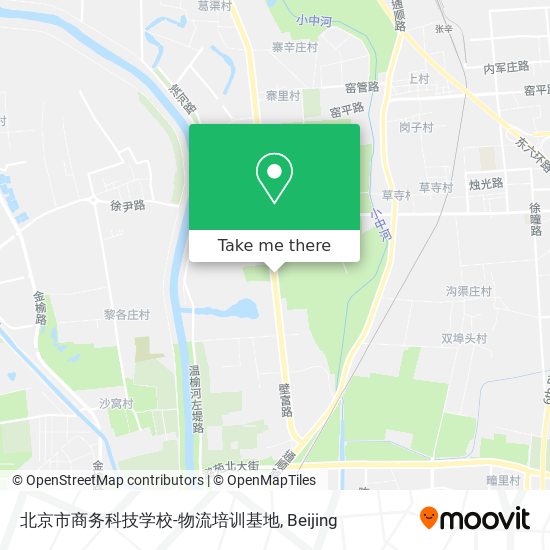 北京市商务科技学校-物流培训基地 map