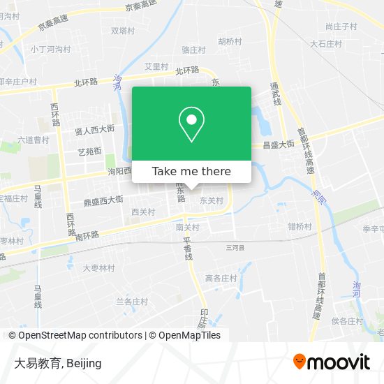 大易教育 map